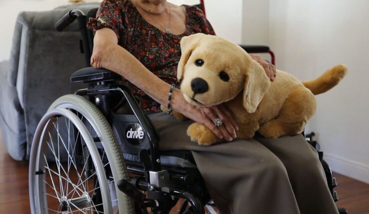 Robotické štěně labradora Jennie