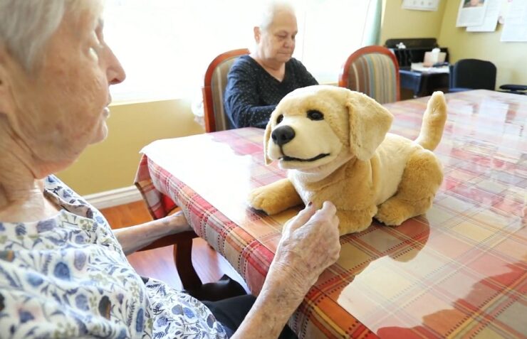 Robotické štěně labradora Jennie